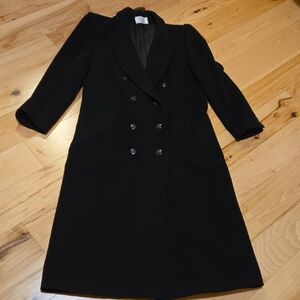 Vintage Admyra For Selfridges London Wool And Cashmere Coat